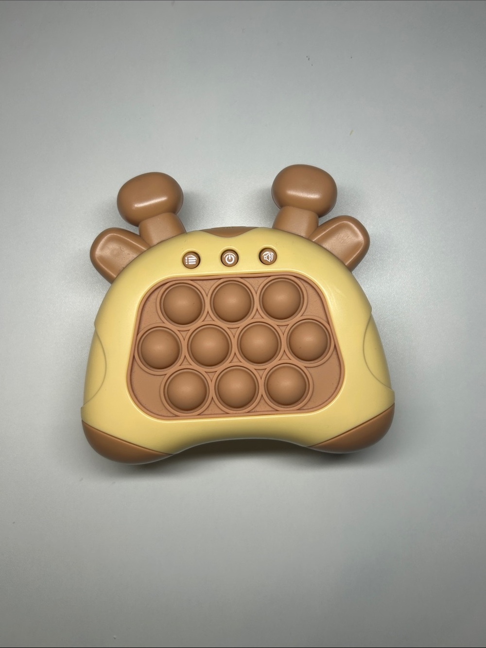 Cute Brown & Cream Giraffe Pop Sensory Toy - Kids Toys